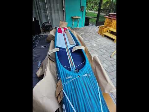 Unboxing with first impressions of the 2023 Starboard Sprint Zero 14x 23.