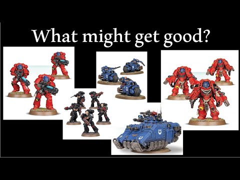 Which Space Marine Units Might Get Improved in 2023???!