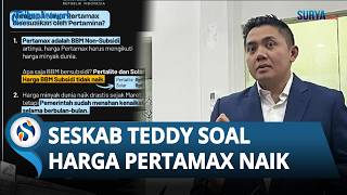 Tanggapi Kritik Kenaikan Pertamax, Seskab Teddy Bandingkan Harga BBM dengan Negara Tetangga