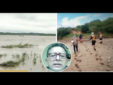 Lluvias intensas y desaparición de Adrián Gutiérrez en el río Camacho, Tarija