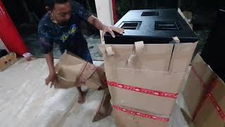 Download lagu Unboxing Box subwofer TTS 56 18inchi.. Boxx glerr mp3