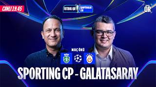 SPORTING LİZBON - GALATASARAY I DEVLER LİGİ I Gökhan Abdik, Müjdat Mur