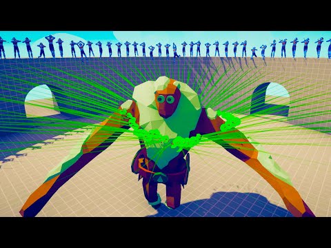 100x BLOWDARTER vs UNITS 🔥 TABS - Totally Accurate Battle Simulator