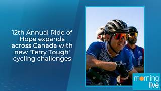 12th Annual Ride of Hope expands across Canada with new 'Terry Tough' cycling challenges
