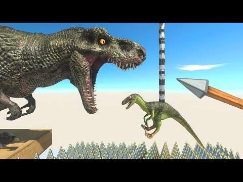 Avoid Ballista and Falling Spikes - Animal Revolt Battle Simulator