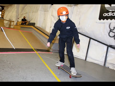 Blind boarders repurpose skatepark for youth with vision loss