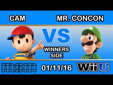 MSM 32 - CAM (Ness) Vs. SCB | Mr. ConCon (Luigi) Winners Side - Smash Wii U
