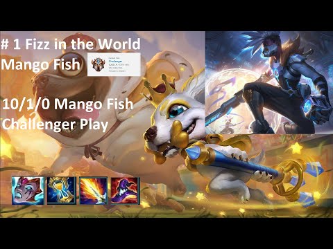 Fizz vs Ekko 10/1/0 Mango Fish Challenger Play [English Subtitles]