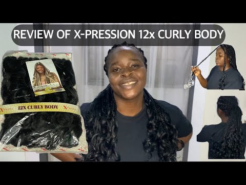 X-PRESSION 12x CURLY BODY BRAID EXTENSION Review ¦¦ Is it worth the price? || The Amazon Deb