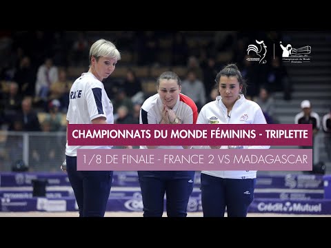 MONDE F - 1/8 DE FINALE - FRANCE 2 / MADAGASCAR