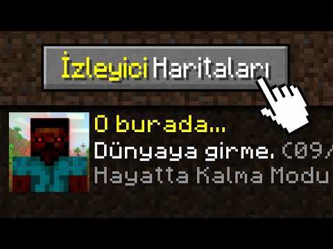 Minecraft’ta İzleyici Haritaları Oynadım… 9