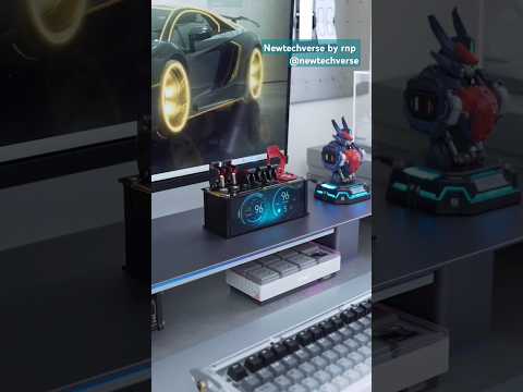 Trạm Hub Tích Hợp Đèn LED RGB - Kết Nối Bluetooth, Đa Cổng USB Độc Đáo