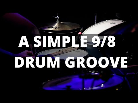 WMDRUMS - 9/8 Drum Lesson Groove Breakdown