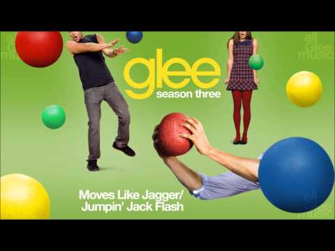 Moves Like Jagger / Jumpin' Jack Flash | Glee [HD FULL STUDIO]
