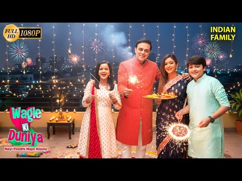 Wagle परिवार ने मनाई दिवाली | Wagle Ki Duniya | Comedy Drama | Latest Episode #diwalispecial
