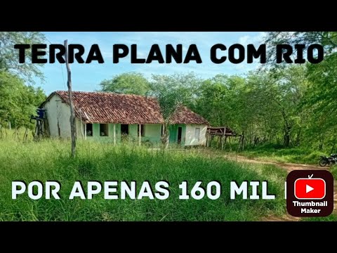 2.5 HECTARES DE TERRA PLANA , COM CASA- EM Pindobaçu Bahia POR 160 MIL.
