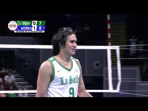Noel Kampton makes presence felt in  set 2 win vs. Ateneo | UAAP Season 86 Men's Volleyball