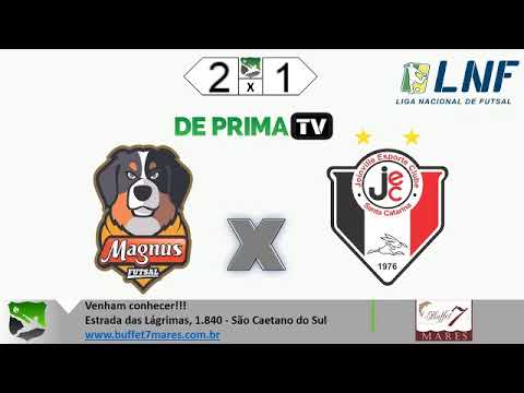 MAGNUS SOROCABA X JOINVILLE - LIGA NACIONAL DE FUTSAL- AO VIVO