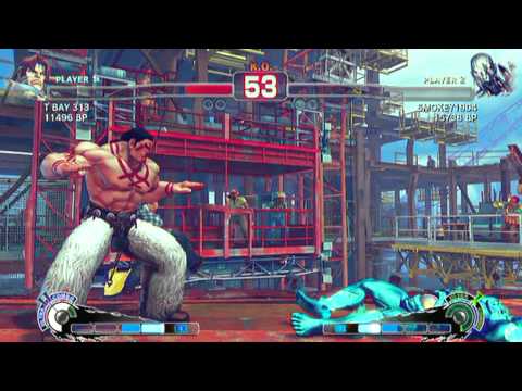 SSF4 [A vs A]: T BAY 313(#45 Hawk) vs SMOKEY1904(#14 Seth) Ep.262 - HD 720p