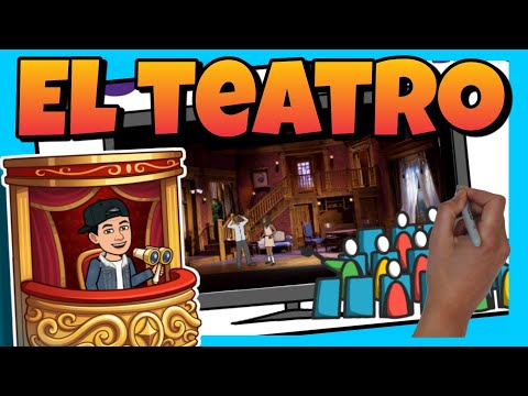 💀 El TEATRO y sus ELEMENTOS 💀 para niños de primaria