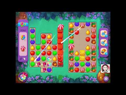Gardenscapes Level HD 11362 *no boosters *. ✅/5 Hard Level (Took 5 attempts)