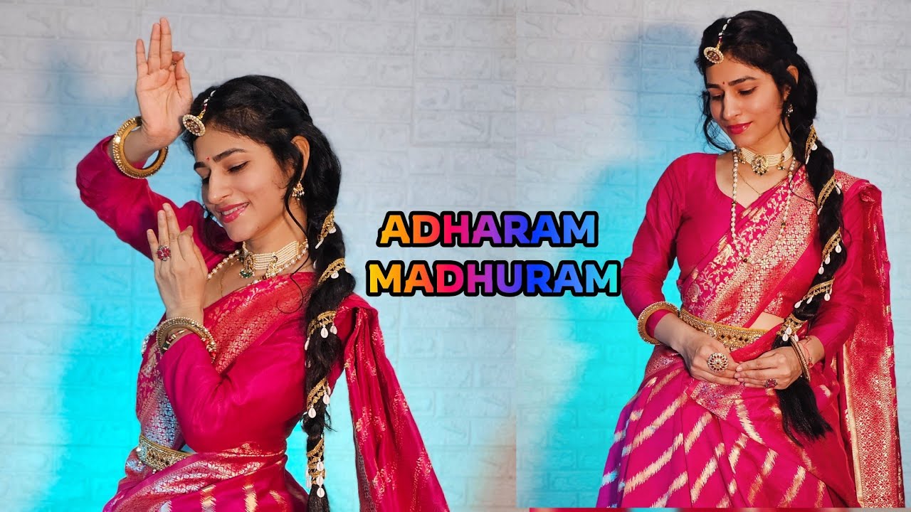 Happy Janmashtami | Adharam Madhuram Easy Dance Video | Radha Krishna Rasleela | Simple Dance steps