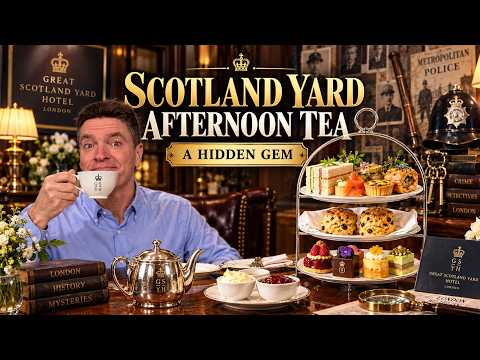 Scotland Yard Afternoon Tea - A Hidden Gem