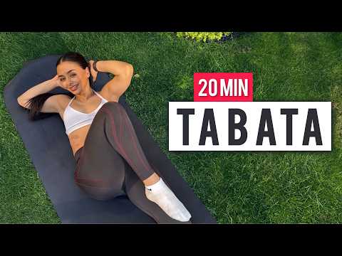 🔥 Allenamento HIIT Tabata da 20 minuti in giardino | Brucia più di 300 calorie senza attrezzatura!