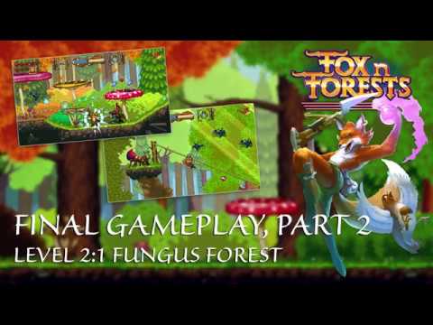 FOX n FORESTS - Gameplay 2018 - Fungus Forest thumbnail