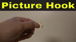 How To Install A Picture Hook Easily-Full Tutorial