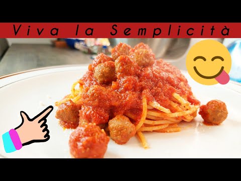 Spaghetti con Polpette al Sugo/Tutti Vorranno il Bis ๐๐