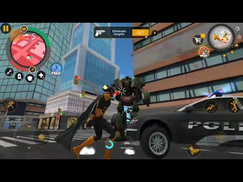 Naxeex Superhero Android # 09 Hero vs Robots | by Naxeex LLC | Android Gameplay FHD