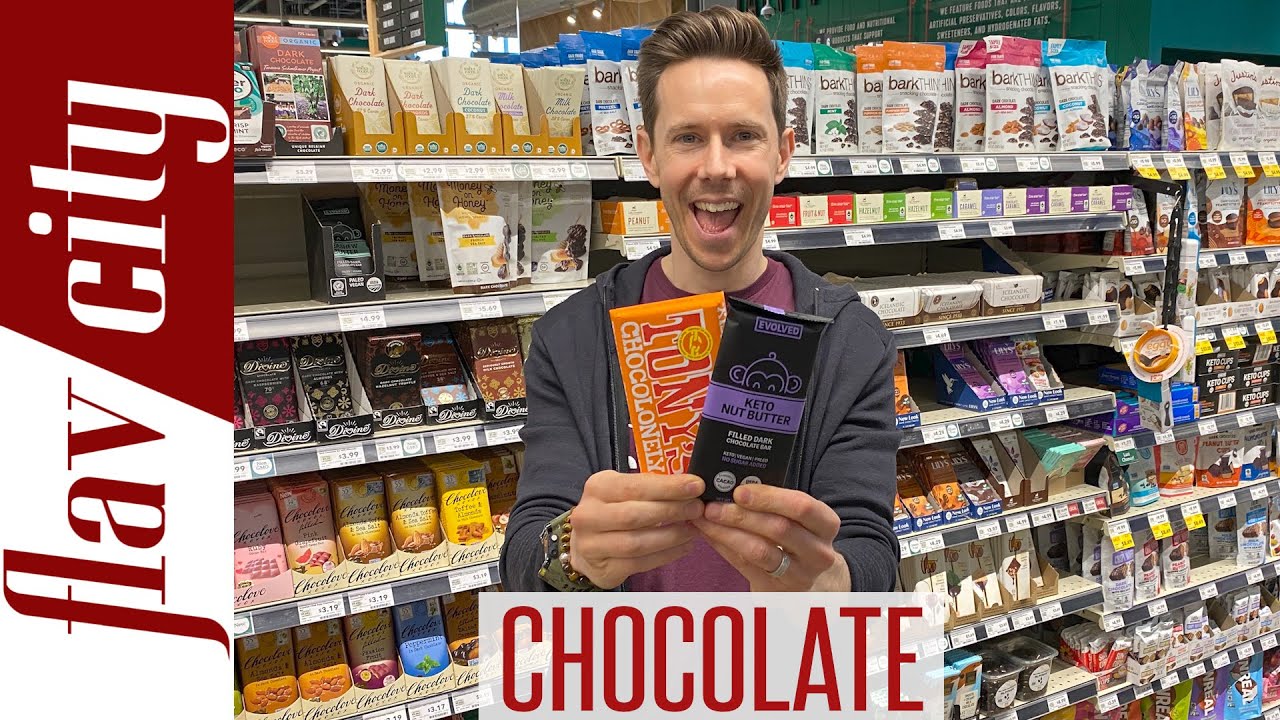 The HEALTHIEST Chocolate To Buy At the Grocery Store - Sugar Free, Paleo, & More!