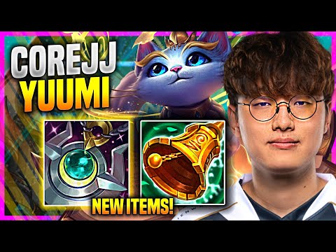 COREJJ PICKS YUUMI WITH NEW ITEM MOONSTONE! - TL Corejj Plays Yuumi SUPPORT vs Thresh | Preseason 11