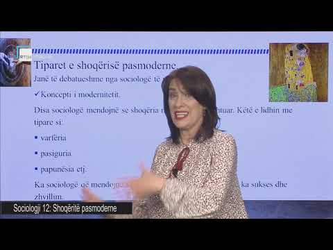 Sociologji 12 - Shoqëritë pasmoderne