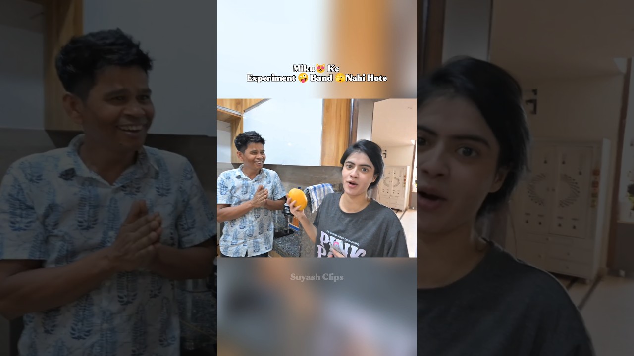 Experiment King🤪 #comedy #funny #viral #shorts #ytshorts #miku #suyashvlogs #yashitank #shortsfeed