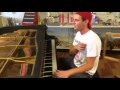 Crazy Random Guy Rocks Out in Harware Store Crazy Random Guy Rocks Out in Harware Store