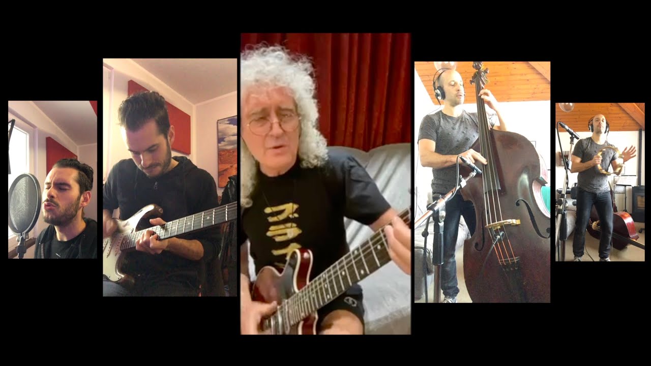 Brian May CHALLENGE with Cello vs Guitar | Baby I Don't Care - YouTube