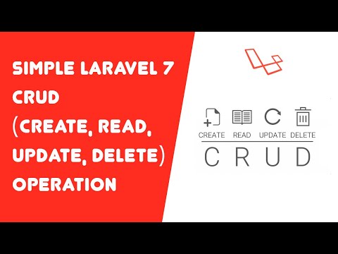 Simple Laravel 7 CRUD Create Read Update Delete Operation