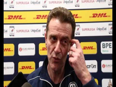 DHL Modena Volley Angelo Lorenzetti gara 4 Padova Play Off giorno di Pasqua.