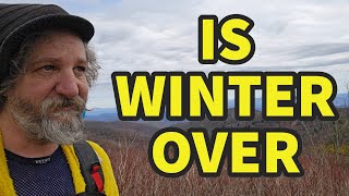 4 day solo winter backpacking on the Art Loeb trail. 
