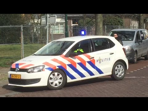 Prio 1 Politie met piepende banden naar Reanimatie in Oss