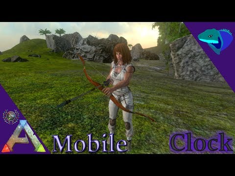 GETTING SOME BASICS! I WANT TO TAME A RAPTOR! ARK: Mobile Clock [S1:E2]