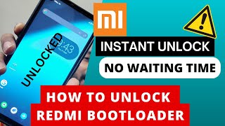 Unlock MI bootloader instant 2023 || No Waitng time [EASY METHOD] [ ONLY FOR MEDIATEK DEVICES ]