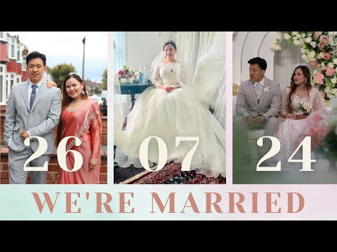 OUR WEDDING | Officially Mr. & Mrs | 26.07.24