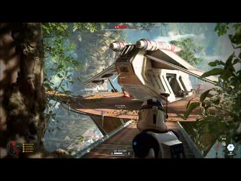Defending Kashyyyk From The Droids - Star Wars Battlefront 2