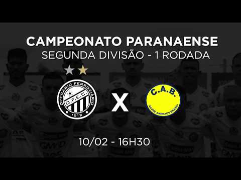 Gols - Operário 2x1 Andraus - Paranaense Segunda Divisão
