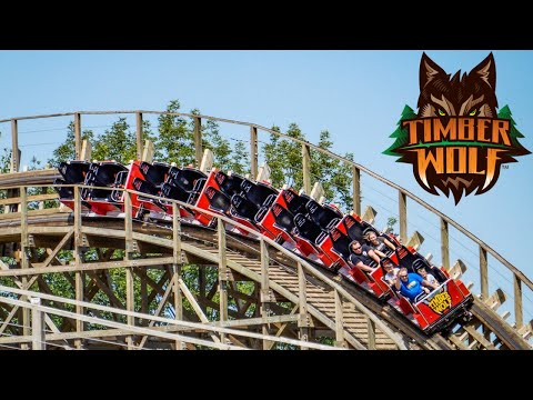 Video review of Timber Wolf by Wabash Coasters