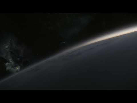 Racers and spectators arriving in a Caterpillar (MAGNIFICENT FLY BY) - Star Citizen Event clips