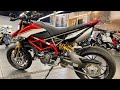 2020 DUCATI HYPERMOTARD 950 SP Exhaust Sound, Closer Look